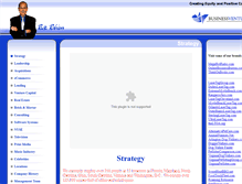 Tablet Screenshot of businessventures.com